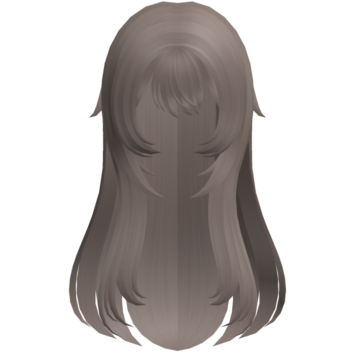 ash soft wispy long shoujo girl hair