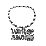 winter savio cute maatching necklace