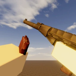 Realistic Gun testing icon