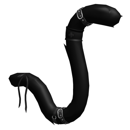 Black Ribbon Nurse Cat Tail Roblox item