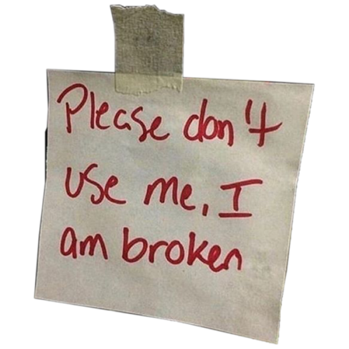 TB PNG Don't Use Sticky Note Red Emo Gothic Y2K  Roblox decal