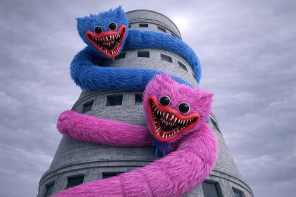 Climb Scary Poppy Tower