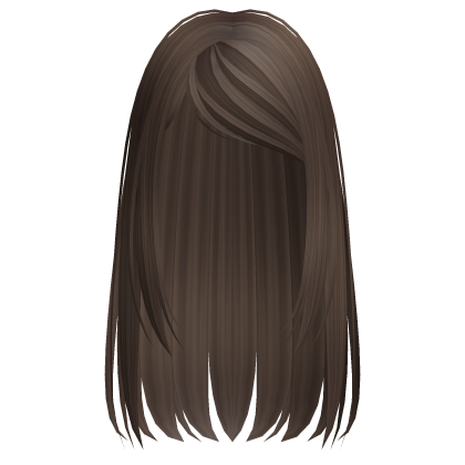 Cute Framing Minimalistic Dainty Hair (Brown)