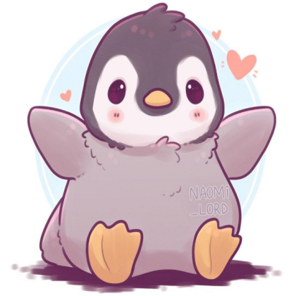 Cute penguin Roblox decal