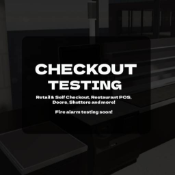 Checkout POS Testing & Shutters