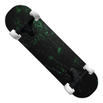 Retro Green Skateboard