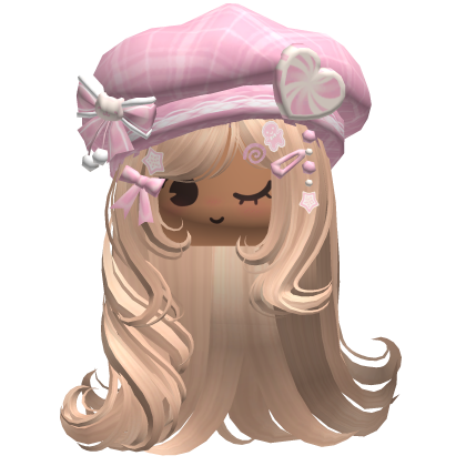 ♡ Christmas Fluffy Beret Combo (Blonde)