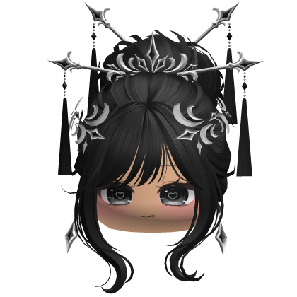Elegant Traditional Empress Bun (Black)
