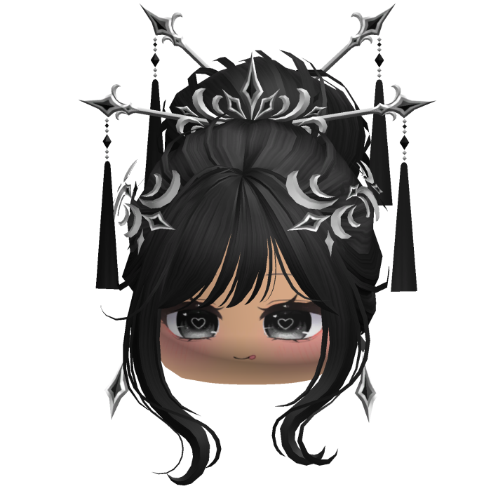 Elegant Traditional Empress Bun (Black)
