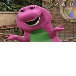 BARNEY IS A PURPLE DINOSAUR