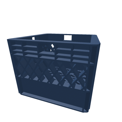 Milk Crate for Records