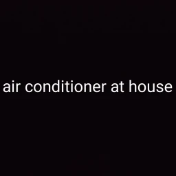 air conditioner at house icon