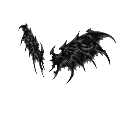Black Pumpkin Wings Halloween Roblox item