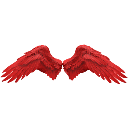 Red Angel Wings