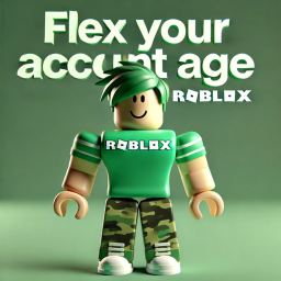flex your account age  update