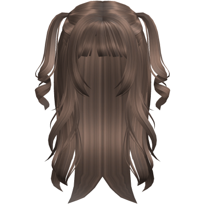 Dreamy Curly Twintails Hairstyle (Milktea) Roblox item