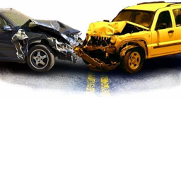 find the cars that got in a car crash