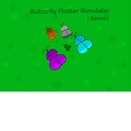 Butterfly Flutter Simulator