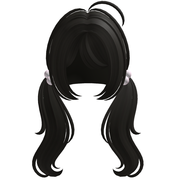 ♡ ꒰ Sweet Adorable Cutecore Pigtails in Dark Brown