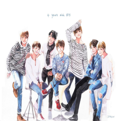 BTS Drawing Roblox decal