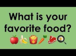 What is your favorite food?