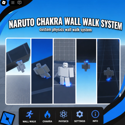 Naruto Chakra Wall Walk System