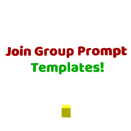Join Group Prompt Templates - JakeDev