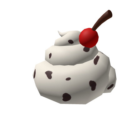 Chocolate chip Ice cream hat