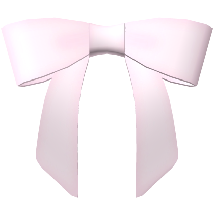 cute pink bow attachment Roblox item