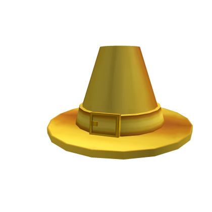 Golden Pilgrim Hat