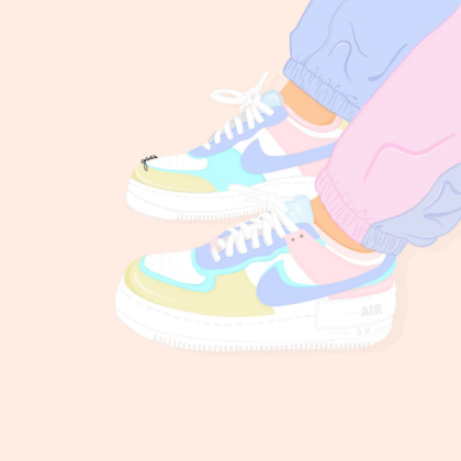 Nike pastel aesthetic  Roblox decal
