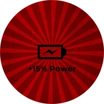 +15% Power