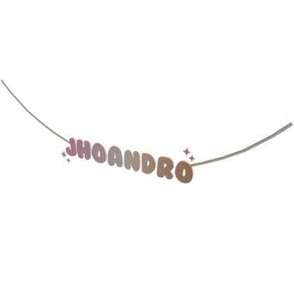 jhoandro custom Roblox item