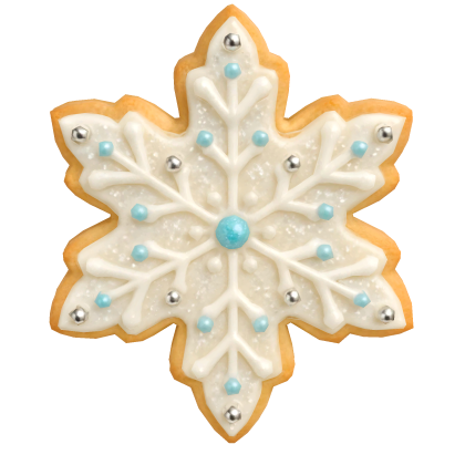 snowflake cookie