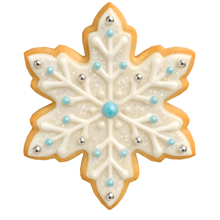 snowflake cookie