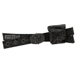 ◈ Grunge Chrome Belt Denim