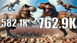 🔴Dinozaur zjada wszystko!!