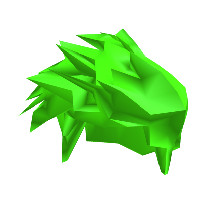 Neon Green Beautiful Hair Roblox item