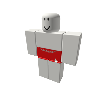 red slit chanel skirt