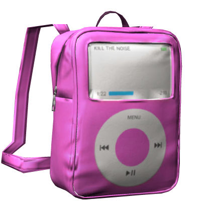[1.0] Pink KillTheNoise Backpack Roblox item