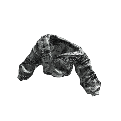 Y2K OVERSIZE HALF DRESSED COAT GRAFFITI JEYS Roblox catalog item