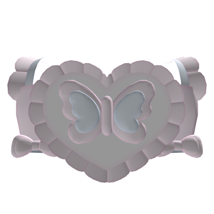 𖹭◞  mi pastel butterfly cutie heart top