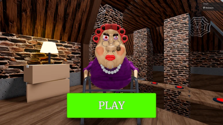 Escape Evil Grandma First Person Obby Roblox