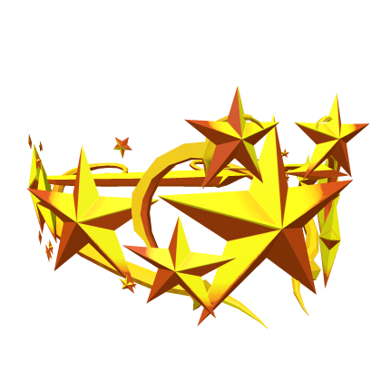Golden Dazzle Sigil Star Crown Roblox item