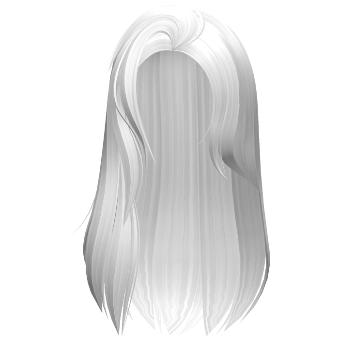 Long White Hair