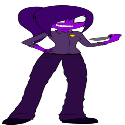 Purple Girl Roblox decal