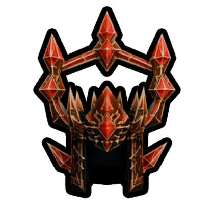 Red Mystic Helmet