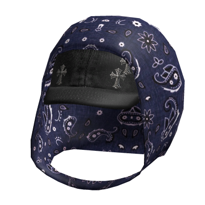 Y2k Cap with a Blue Scarf Roblox item