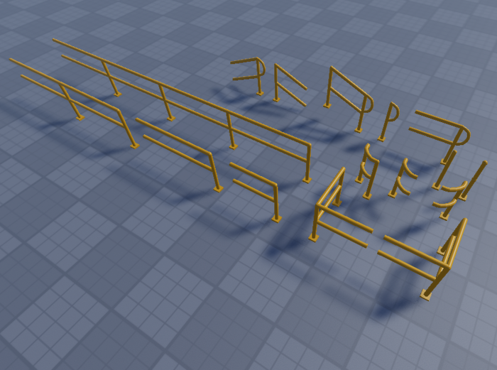 Industrial Hand Railing Kit preview 1