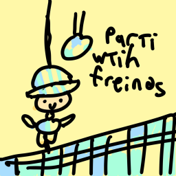 parti with friends